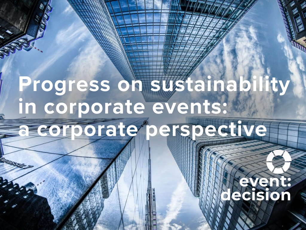 sustainability in corporate events
